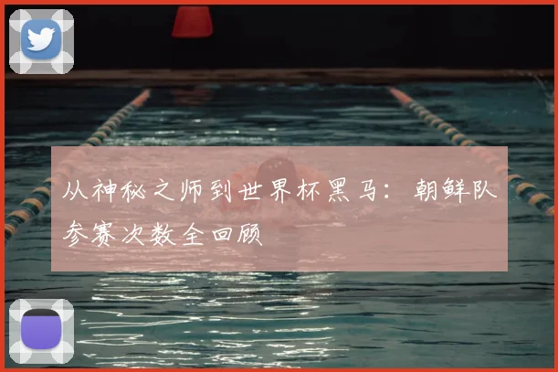从神秘之师到世界杯黑马：朝鲜队参赛次数全回顾