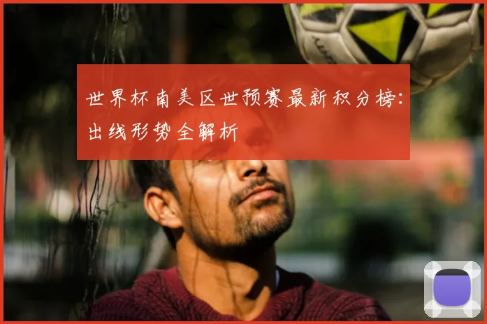 世界杯南美区世预赛最新积分榜：出线形势全解析